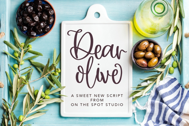Dear Olive Font Download