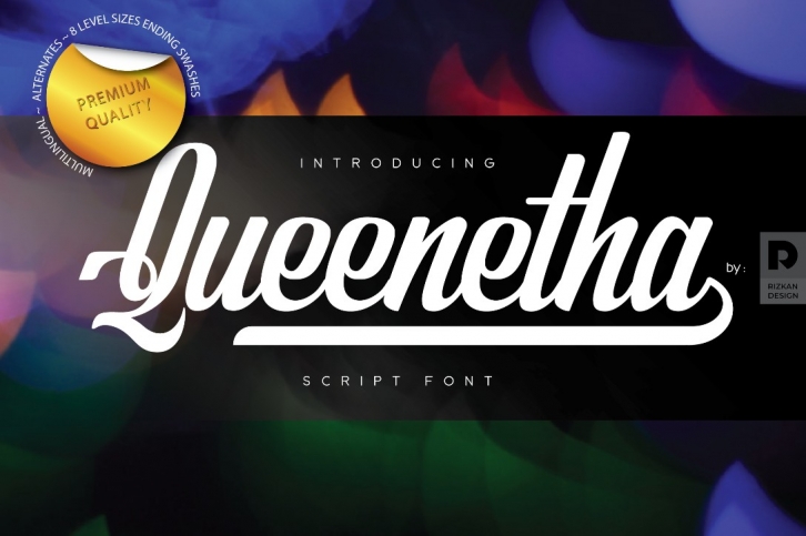 Queenetha Font Download