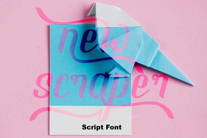 NEW SCRAPER - Script Font Font Download
