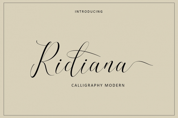 Ridiana Font Download