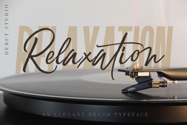 Relaxation  An Elegant Brush Font Download