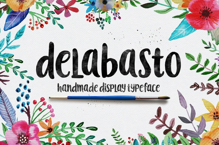 Delabasto Typeface Font Download