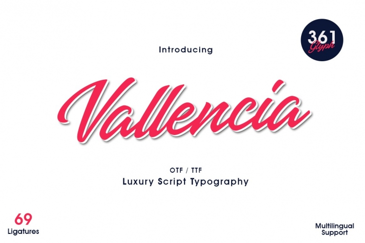 Vallencia Font Download