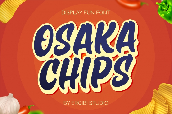 Osaka Chips Fun Font Font Download