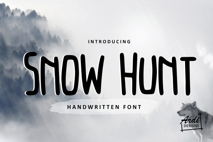 Snow Hunt Font Font Download