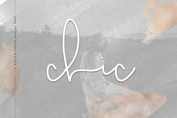 Chic - Handwritten Script Font Font Download