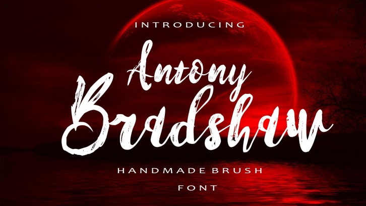 Antony Bradshaw Font Download