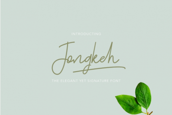 Jongkeh Font Download