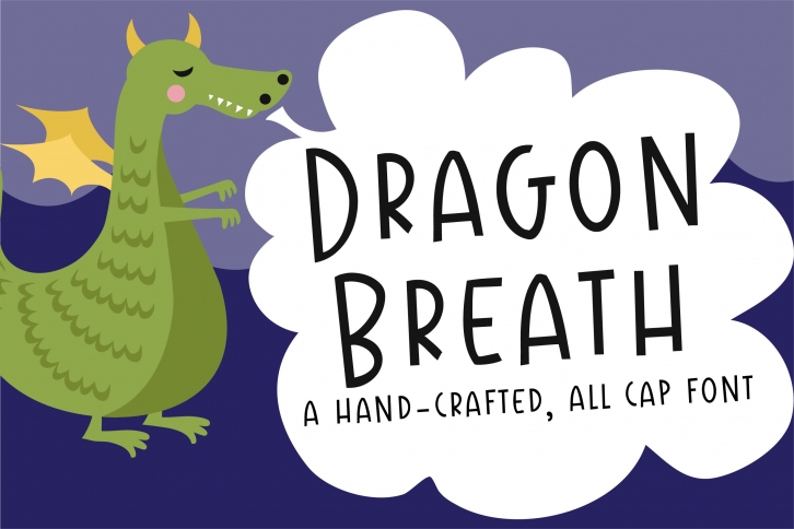 ZP Dragon Breath Font Download