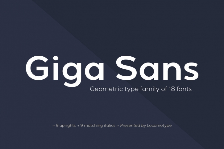 Giga Sans Font Download