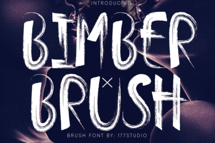 Bimber Brush Font Download