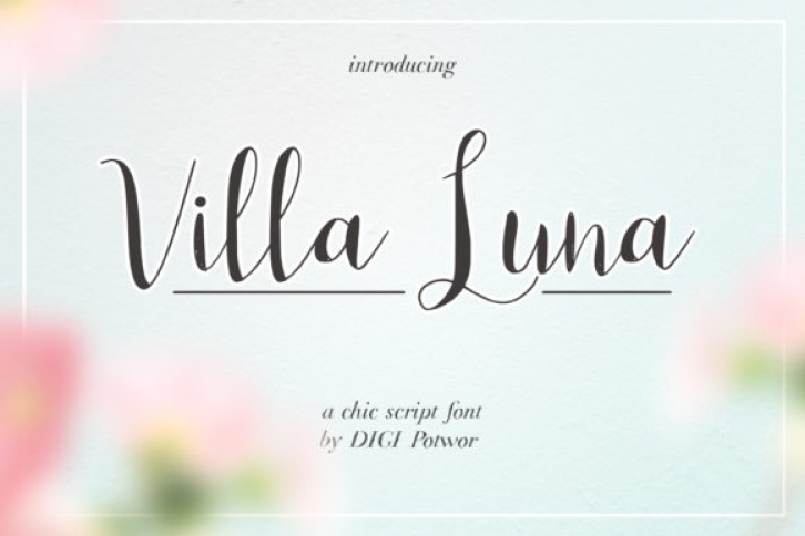 Villa Luna Font Download