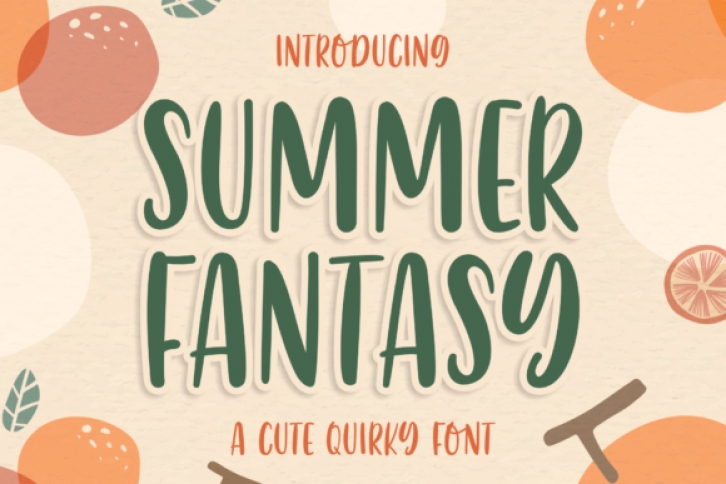 Summer Fantasy Font Download