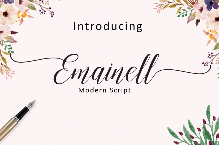 Emainell Script Font Download
