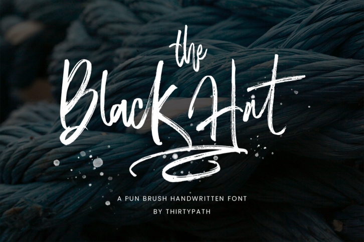 The Black Hat Script Font Download