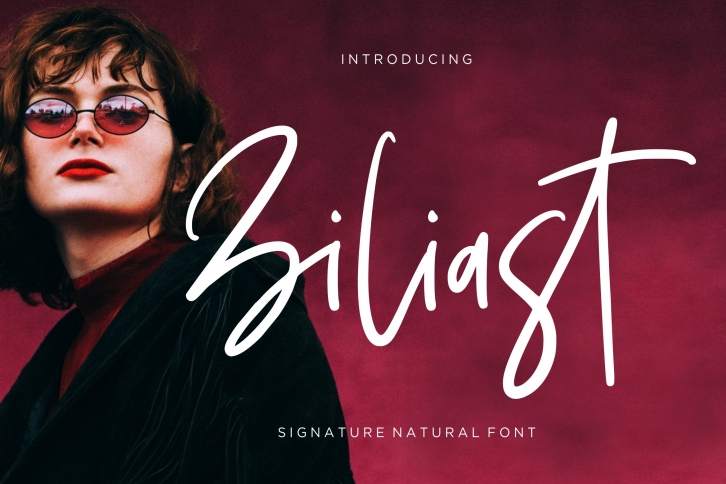Ziliast Signature Natural Font Download