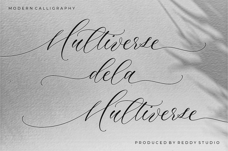 Multiverse Calligraphy Font Font Download
