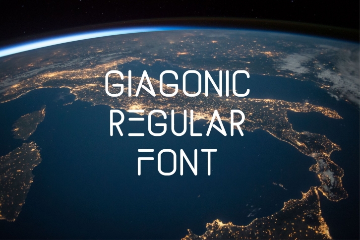 Giagonic Regular Font Download