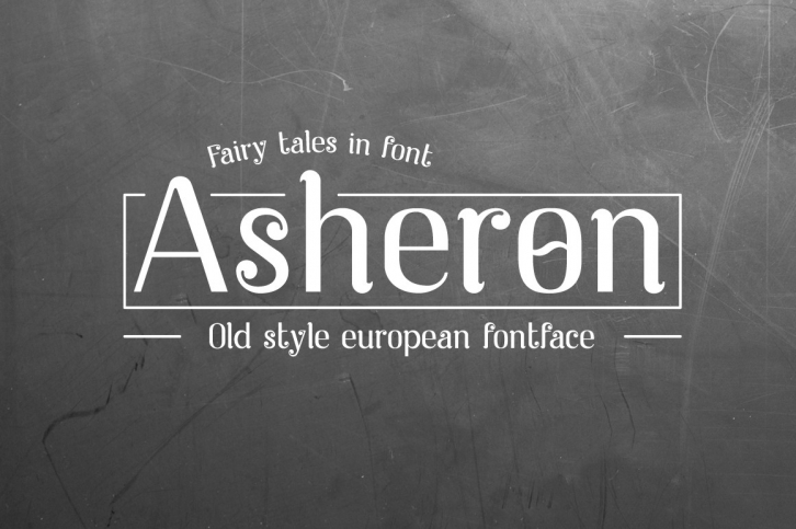 Asheron Font Download