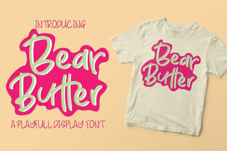 Bear Butter Font Font Download