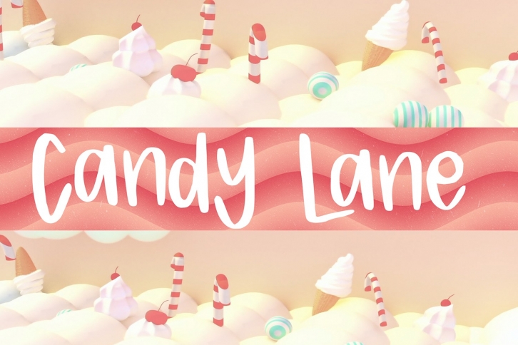 Candy Lane Font Font Download