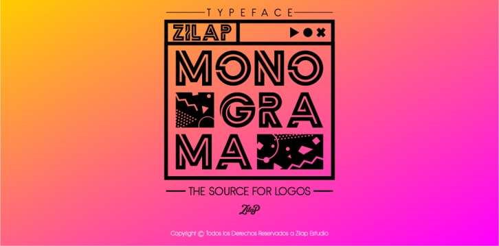 Zilap Monograma Font Download