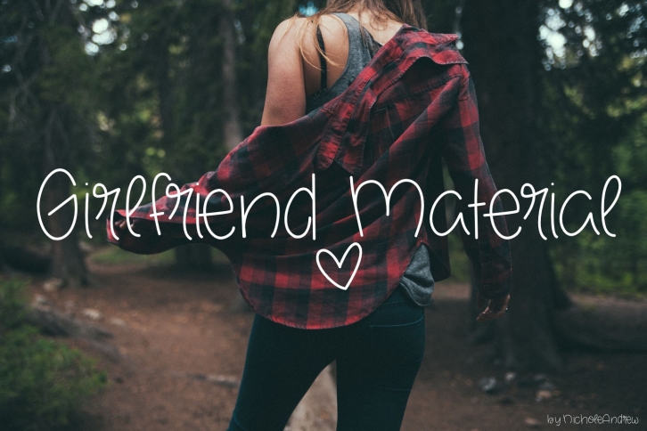 Girlfriend Material Font Download