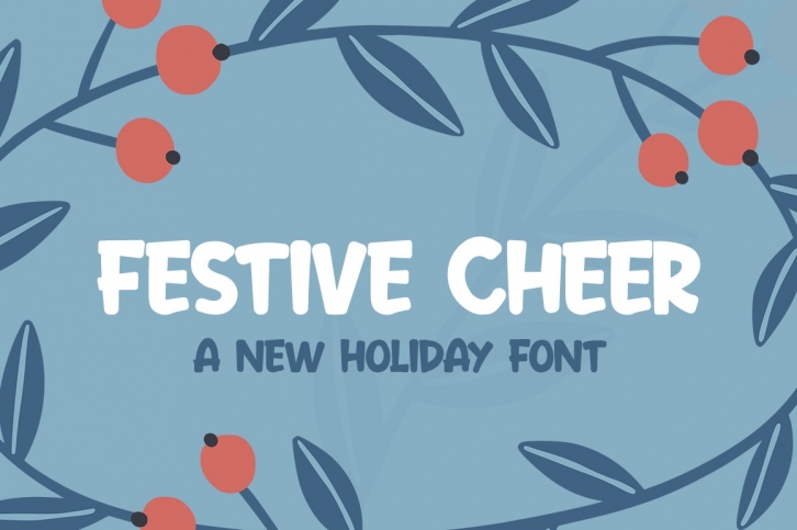 Festive Cheer Font Font Download