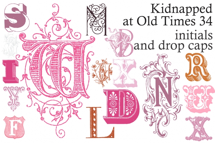 Kidnapped at Old Times 34 Font Download