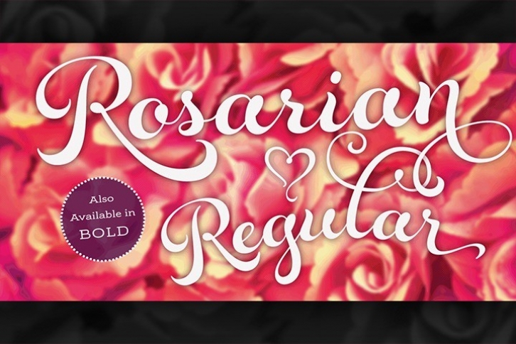 Rosarian Regular Font Download