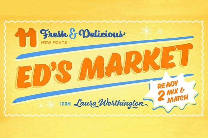 Eds Market Collection Font Download