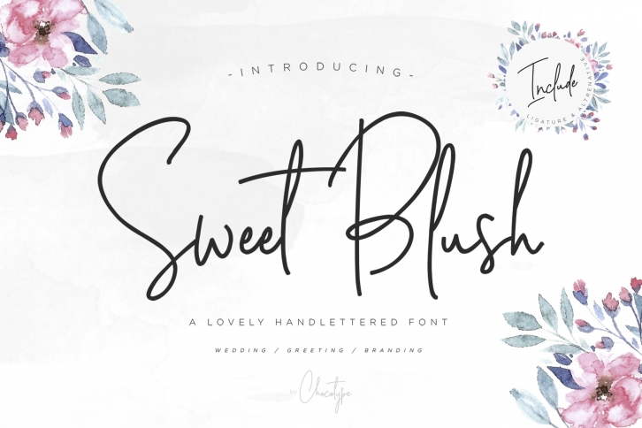 Sweet Blush Font Download