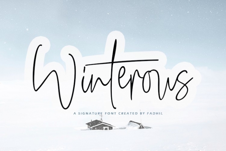 Winterous Duo Font Download