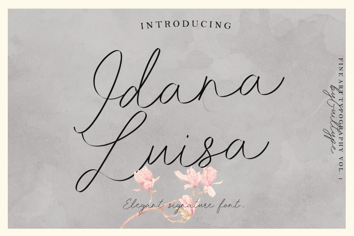 Idana Luisa Script Font Download