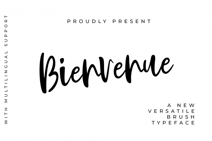 Bienvenue Handwritten Font Font Download