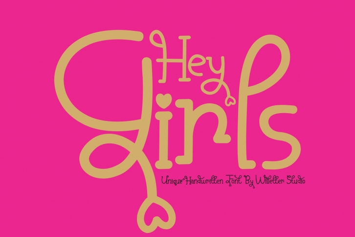 Hey Girls Font Download