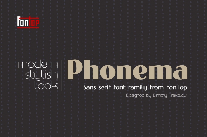 PHONEMA font family Font Download