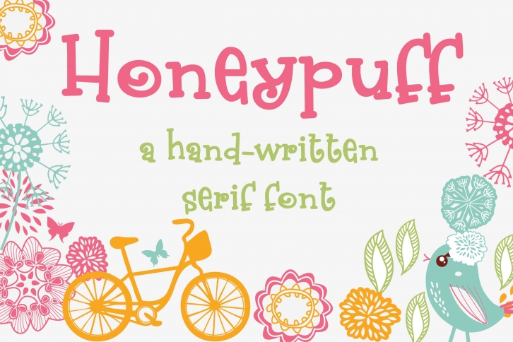 ZP Honeypuff Font Download