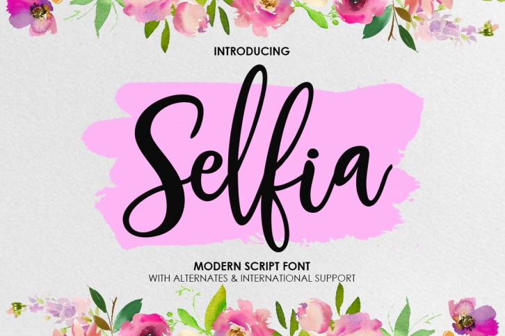 Selfia Script Font Download