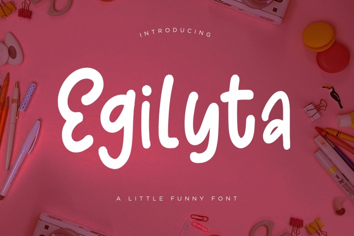 Egilyta A Little Funny Font Font Download