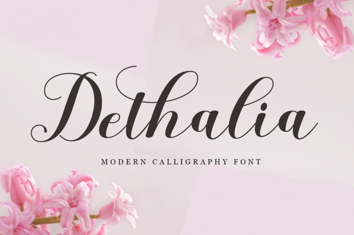 Dethalia Script Font Download