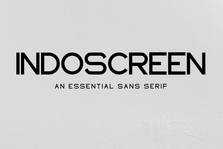 INDOSCREEN Font Download