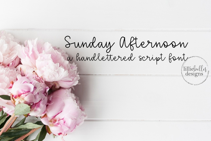 Sunday Afternoon Font Font Download
