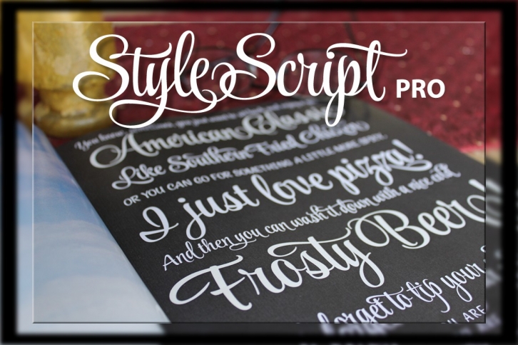 StyleScript Pro - Part of the Amazing Scripts Bundle! Font Download