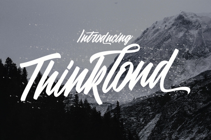 Thinkloud - with Stylistic Alt Style Font Download