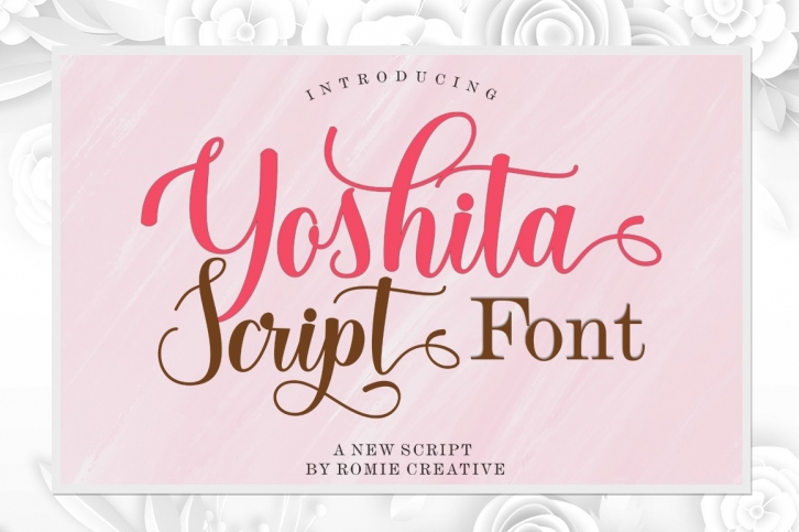 Yoshita Script Font Download