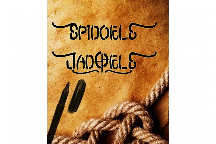 Spidoel Jadoel Font Download