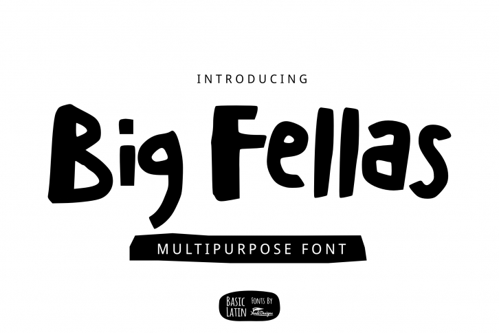 Big Fellas Cute Font Font Download
