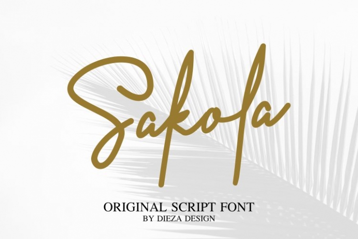 Sakola Font Download