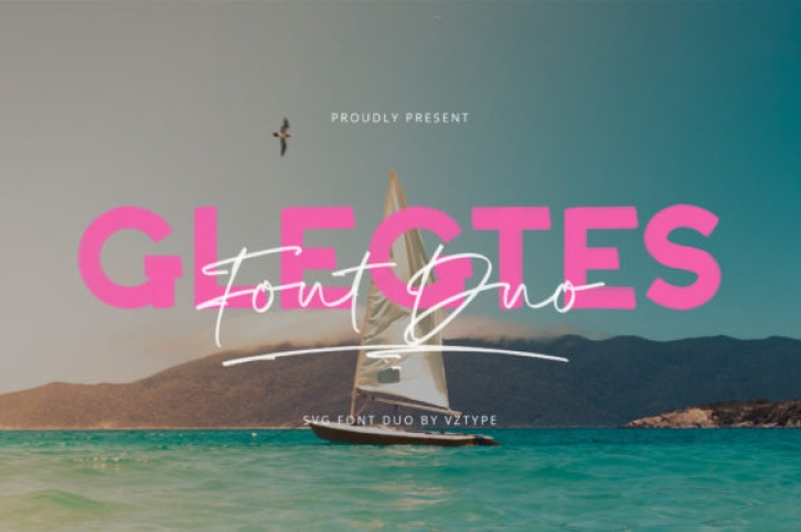 Glegtes SVG Duo Font Download